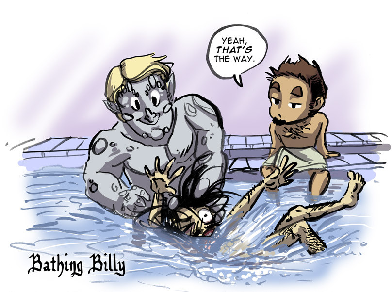 DnD: Bathing Billy