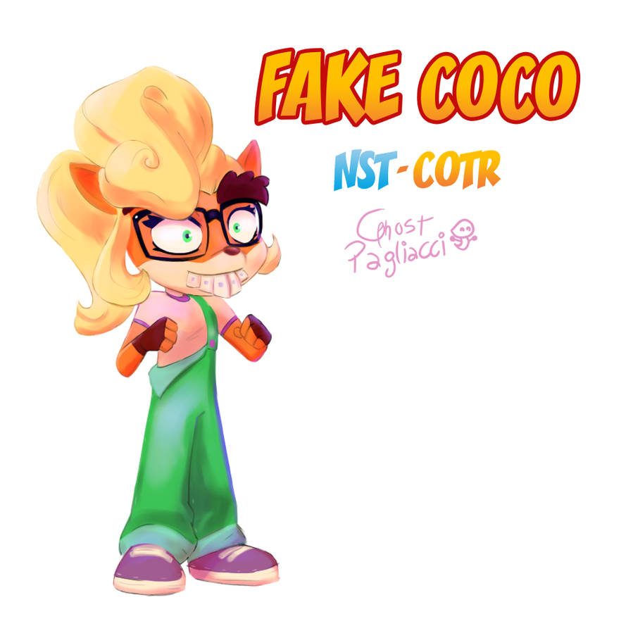 Fake Coco Bandicoot Concept Art by Betha99 on DeviantArt