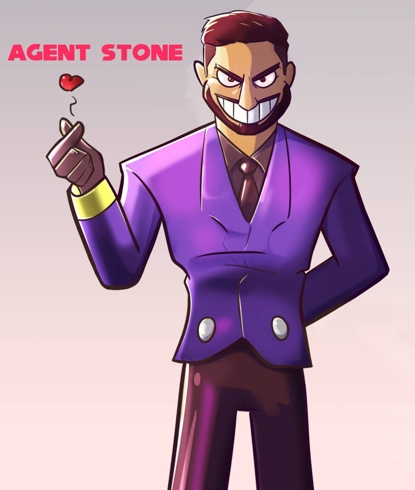 Agent Stone game or Cartoon Style by Betha99 on DeviantArt