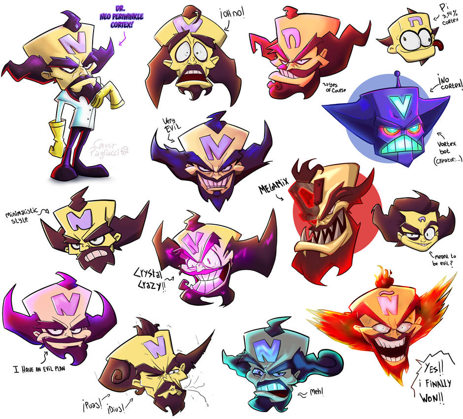 Cortexus Designs Neo Cortex Concept Art COMIC by Betha99 on DeviantArt