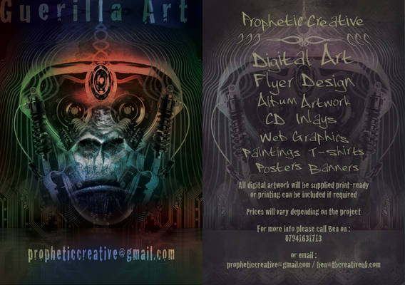 Guerilla Art Flyer