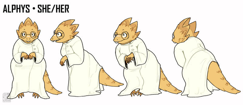 Alphys [Bleeding Hearts]