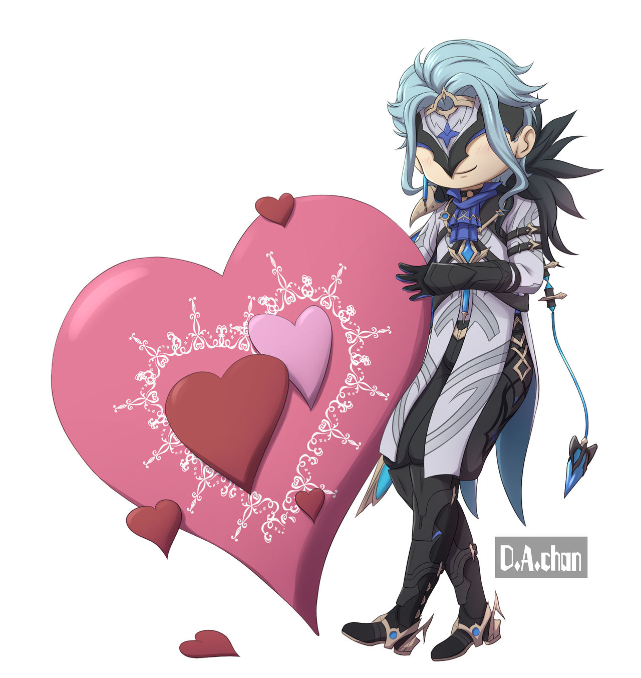 Webttore Chibi Sticker semi-chibi Dottore by DeruAkayama on DeviantArt