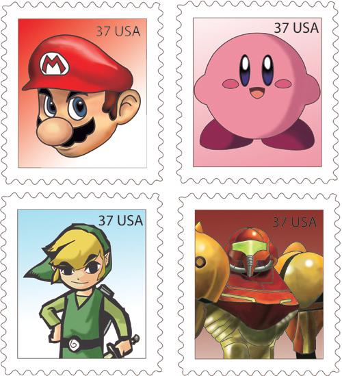 Nintendo Stamps