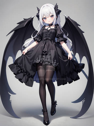 Cute Goth Anime Girl by BlueJacketSword on DeviantArt