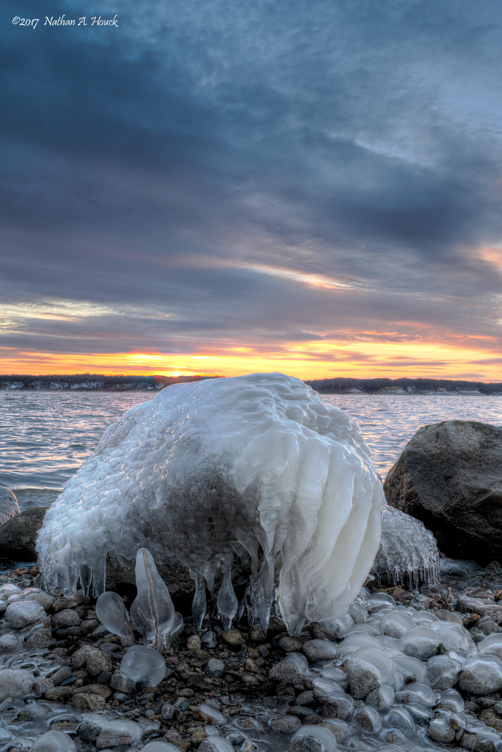 Icy Rocks