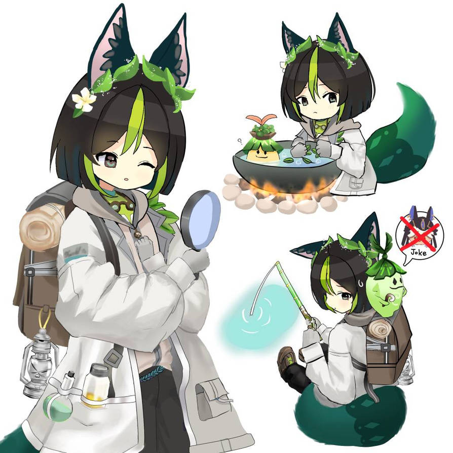Genshin Impact Tighnari fanart by KittyTheCatLoaf on DeviantArt