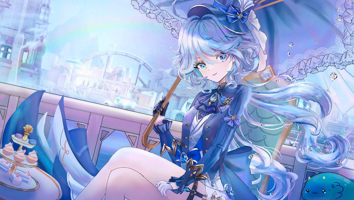 Genshin Impact Furina fanart by KittyTheCatLoaf on DeviantArt