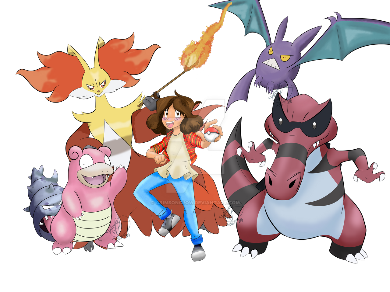 Pokemon Lab Deviantart Pokemon Art study by CrimsonGlow on DeviantArt