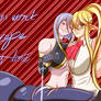 Monster Musume Valentines: Rachnera and Cerea