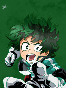 Izuku Midoriya Digital Art