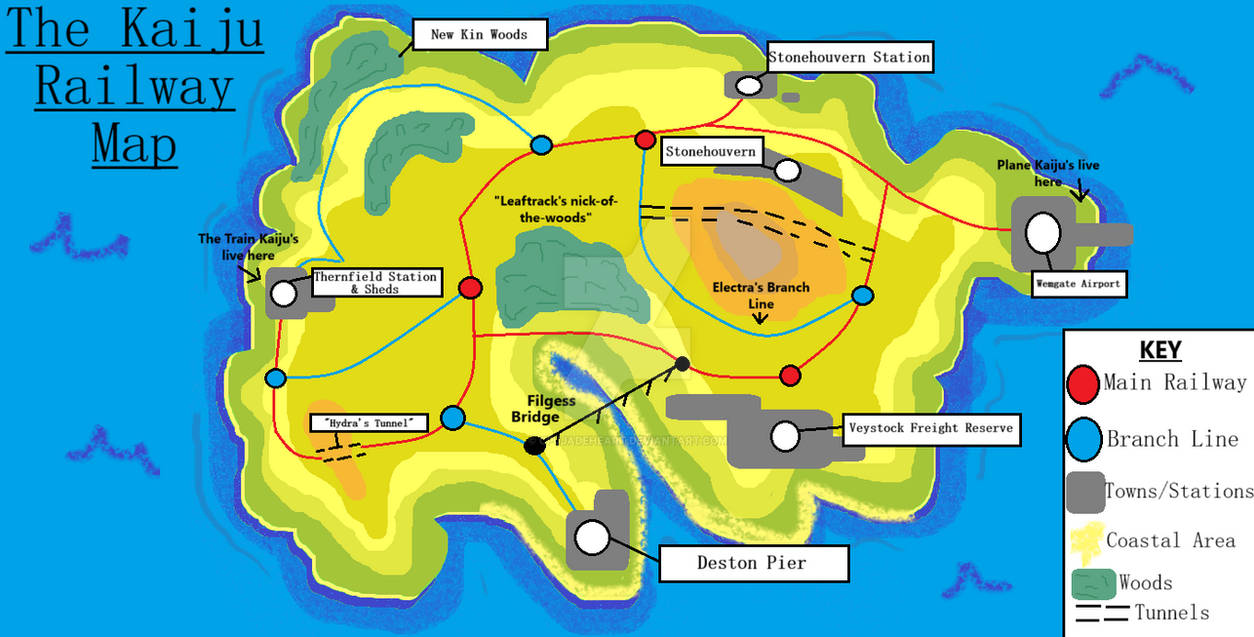 Kemi Train Map The Kaiju Railway Map! by CPUJadeHeart on DeviantArt