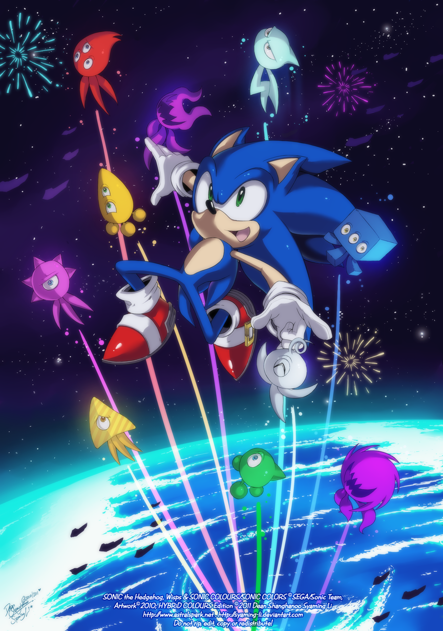 Sonic Colors: Rise of the Wisps style by KiwiAsli on DeviantArt