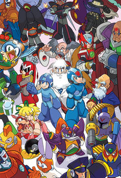 Mega Man 38 (Archie Comics) Variant Cover