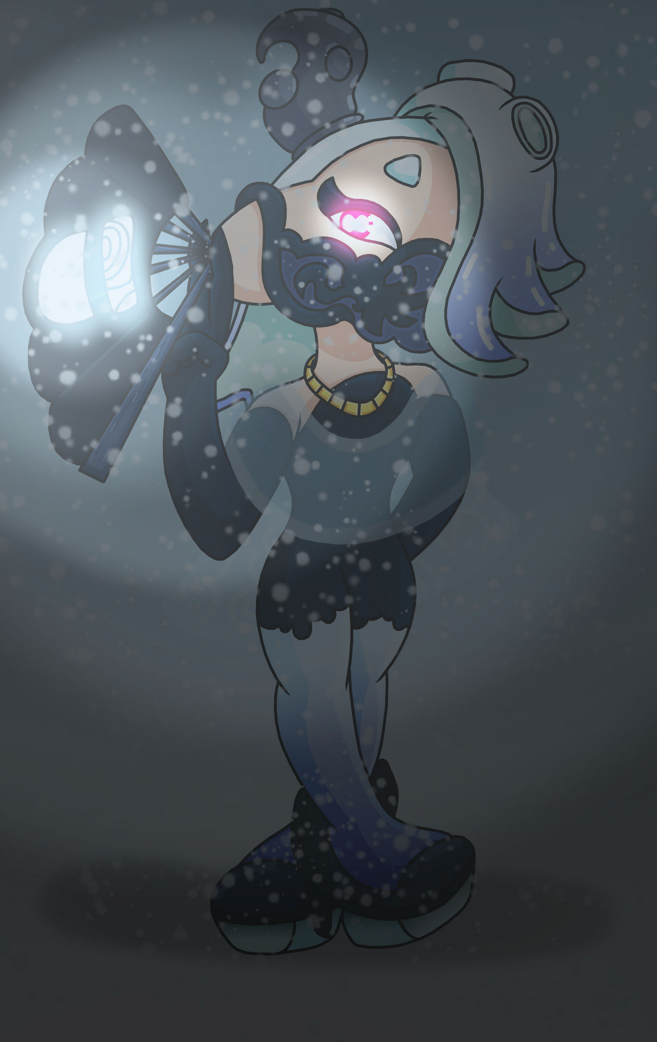 Splatoon Shiver R35 Shiver Splatoon 3 Frostyfest iPhone wallpaper(Alt) by Acropod131 on ...