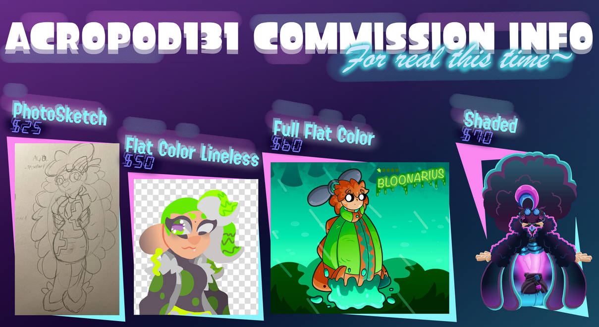 Acropod Commission Info....again