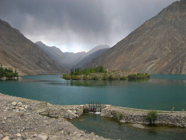 Storm approaching at Sadpara