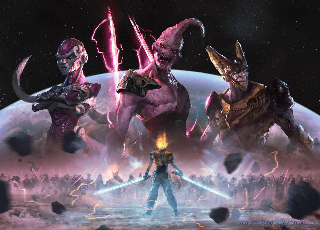 DBZ_star wars by TatarskiSkandal