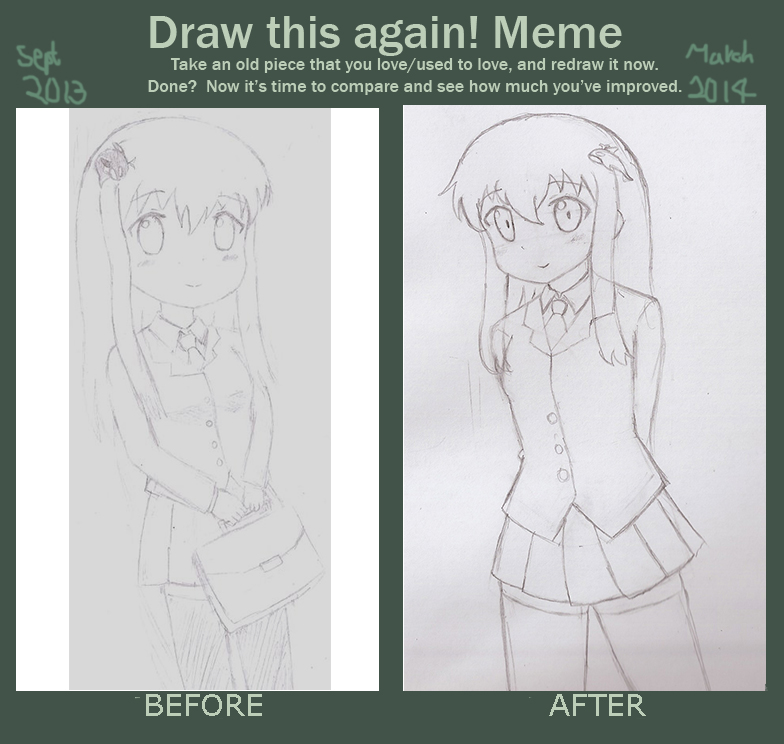 Draw This Again Meme - my OC