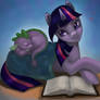 Twilight and Spike