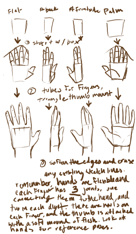 Hands tutorial