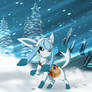 Glacear the Glaceon (Glaceon OC)