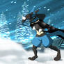 Snowstorm (Miles the Lucario)
