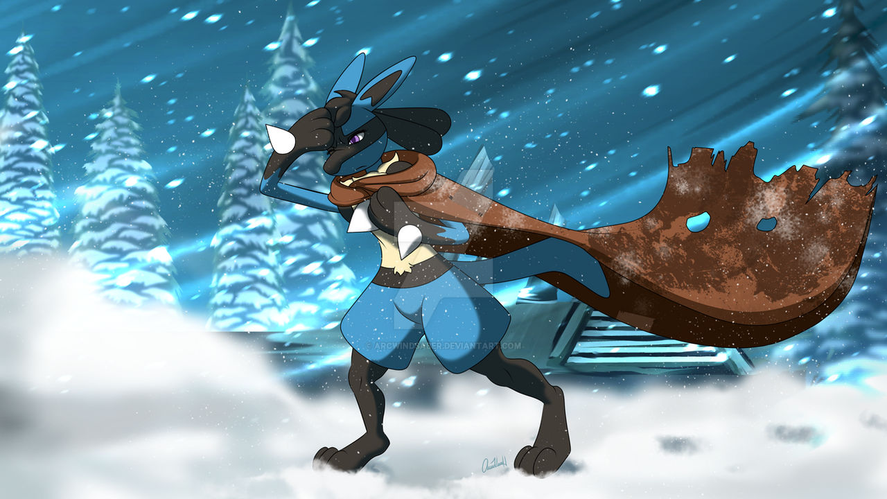 Snowstorm (Lucia the Lucario)