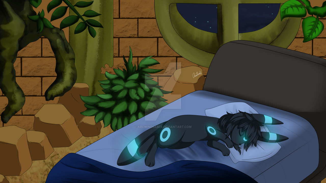 Luan sound asleep