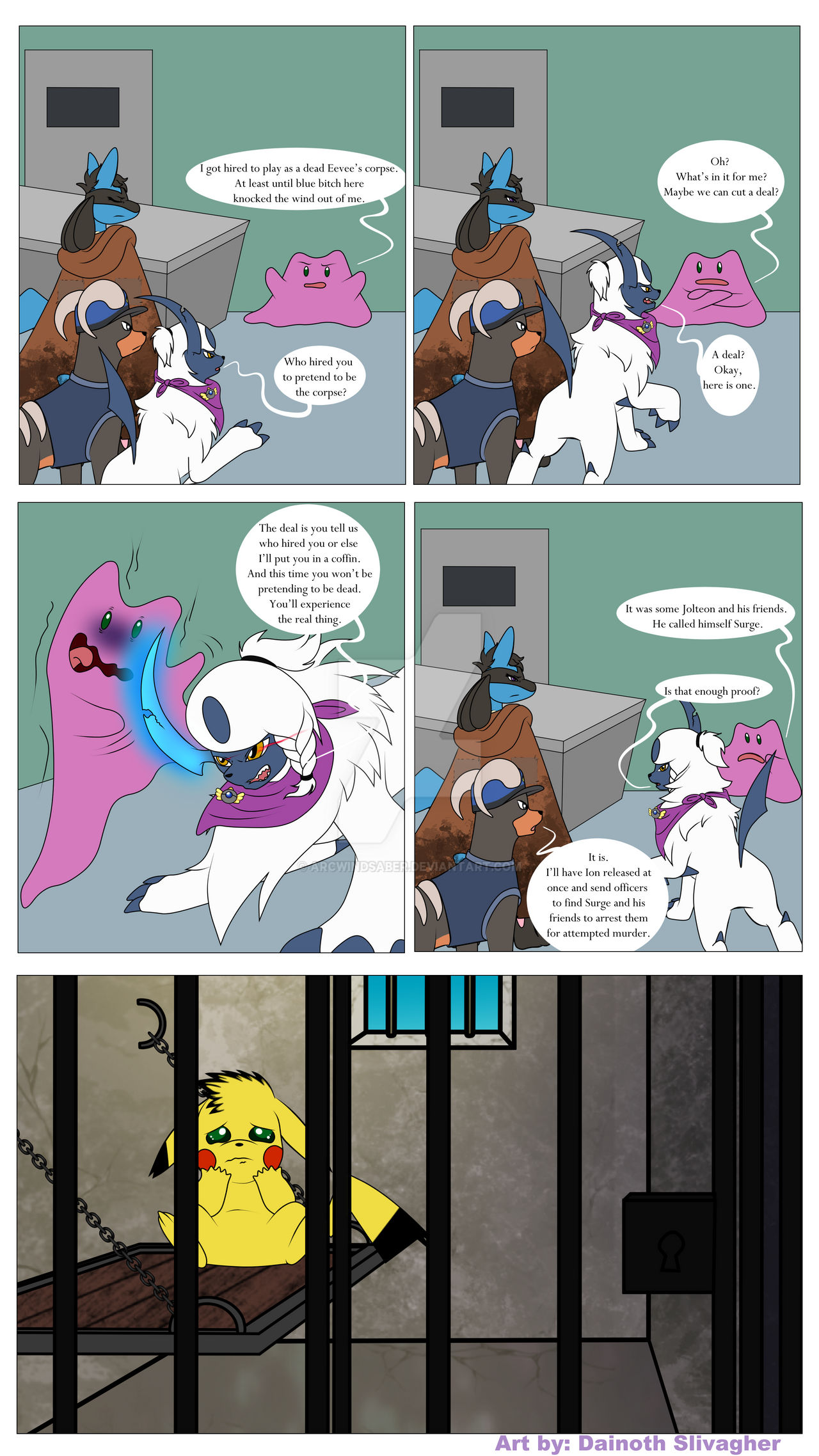 Pokemon Guardians of Time Chapter 3 Page 16