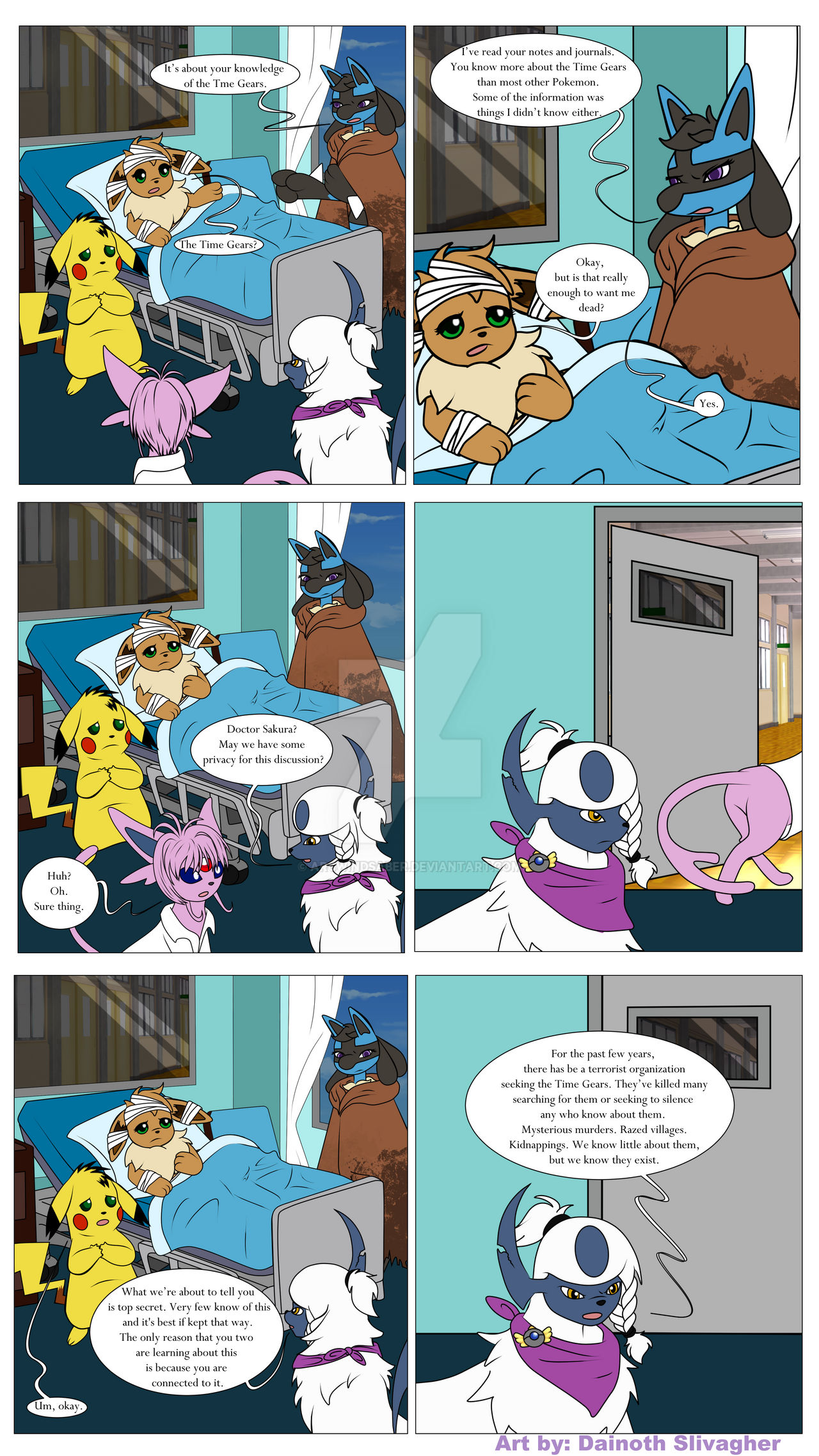Pokemon Guardians of Time Chapter 4 Page 4