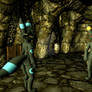 Umbreon and BluemoonUmbreon in Skyrim