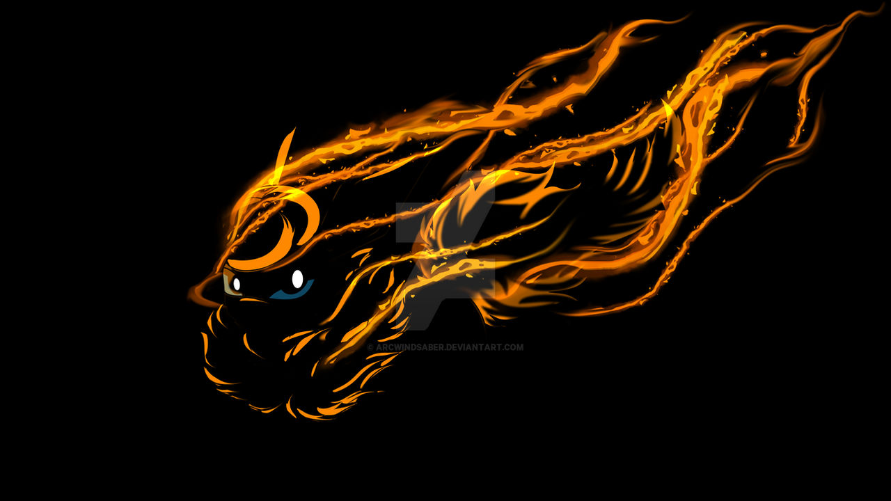 Flareon In Flames