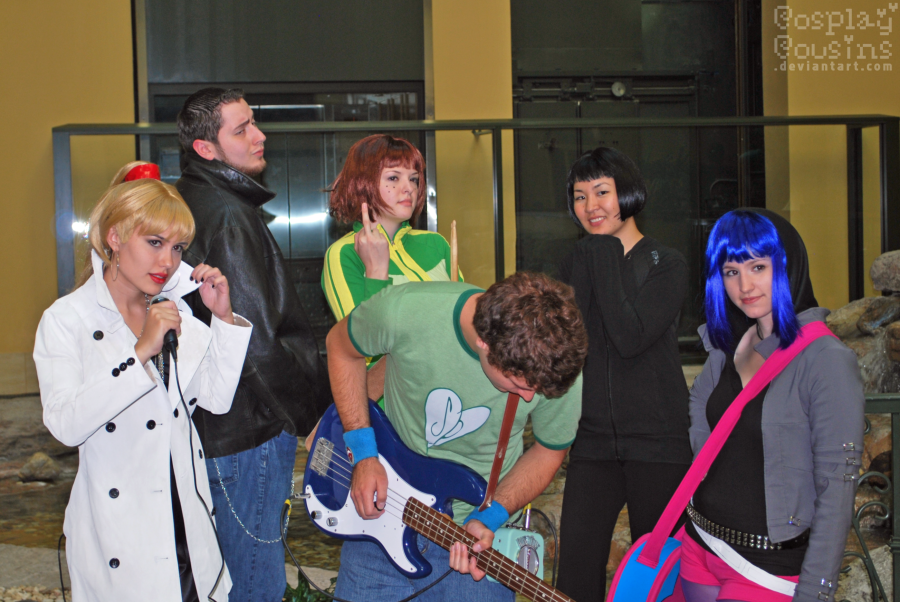 Scott Pilgrim Cosplay Group