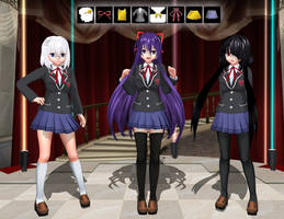 Custom Maid 3D - Date A Live School Uniform