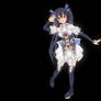 Hyperdimension Neptunia Noire Custom Maid 3D 2