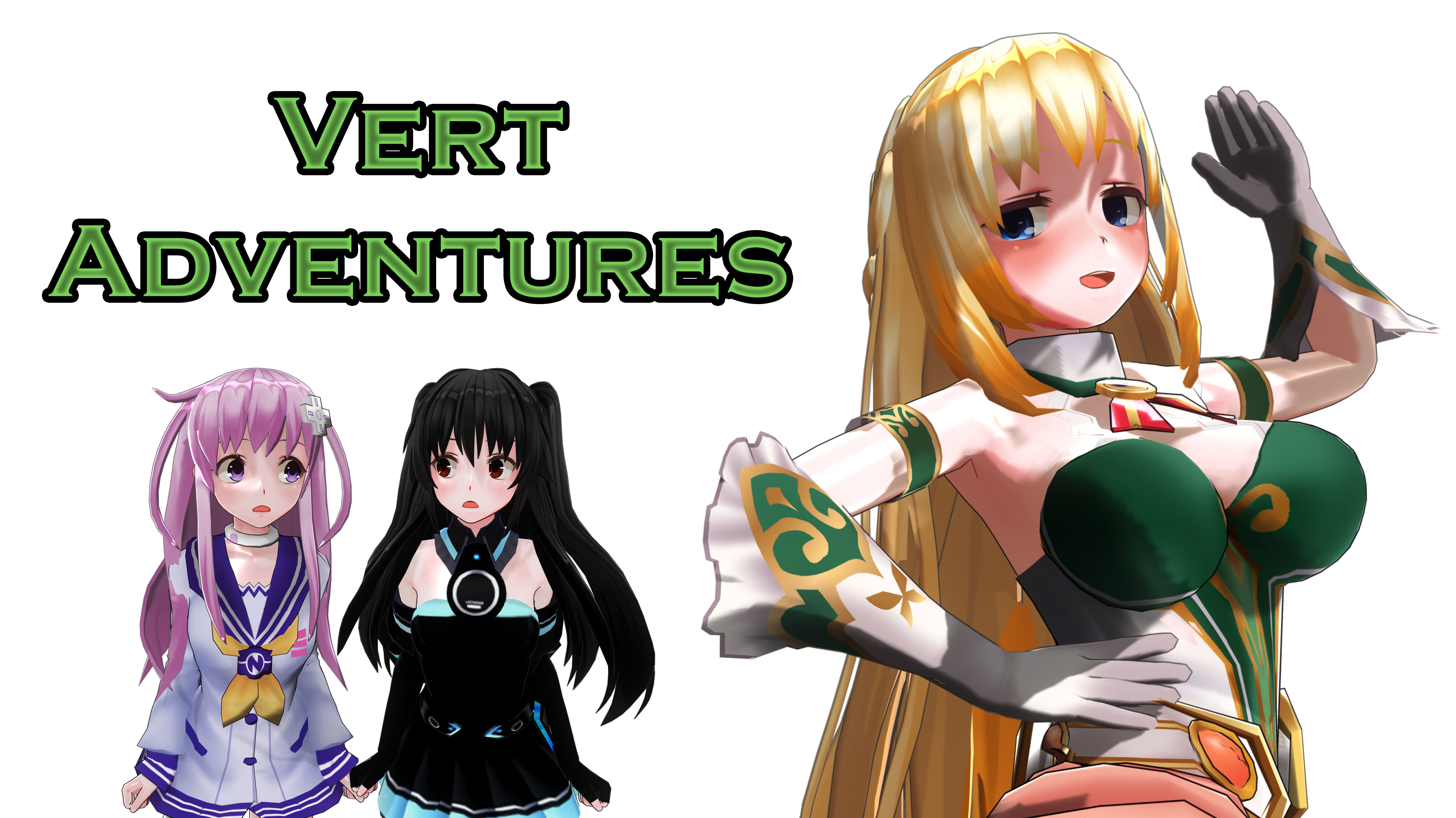 Vert Adventures ~ Hyperdimension Neptunia x CM3D2