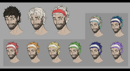 Personal || Hairstyles - Miles [Dyed]