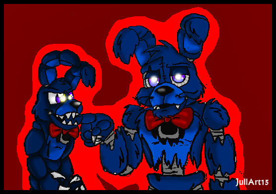 Adventure nightmare bonnie and nightmare bonnie