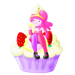 Princess Cupcake-gum