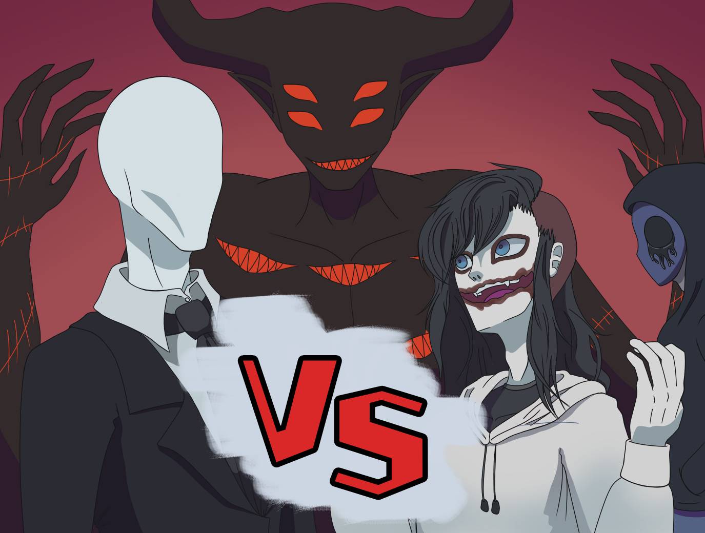 Jeff the killer vs slenderman-(Historia na desc) on Vimeo