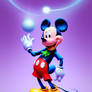 Mickey mouse in space 