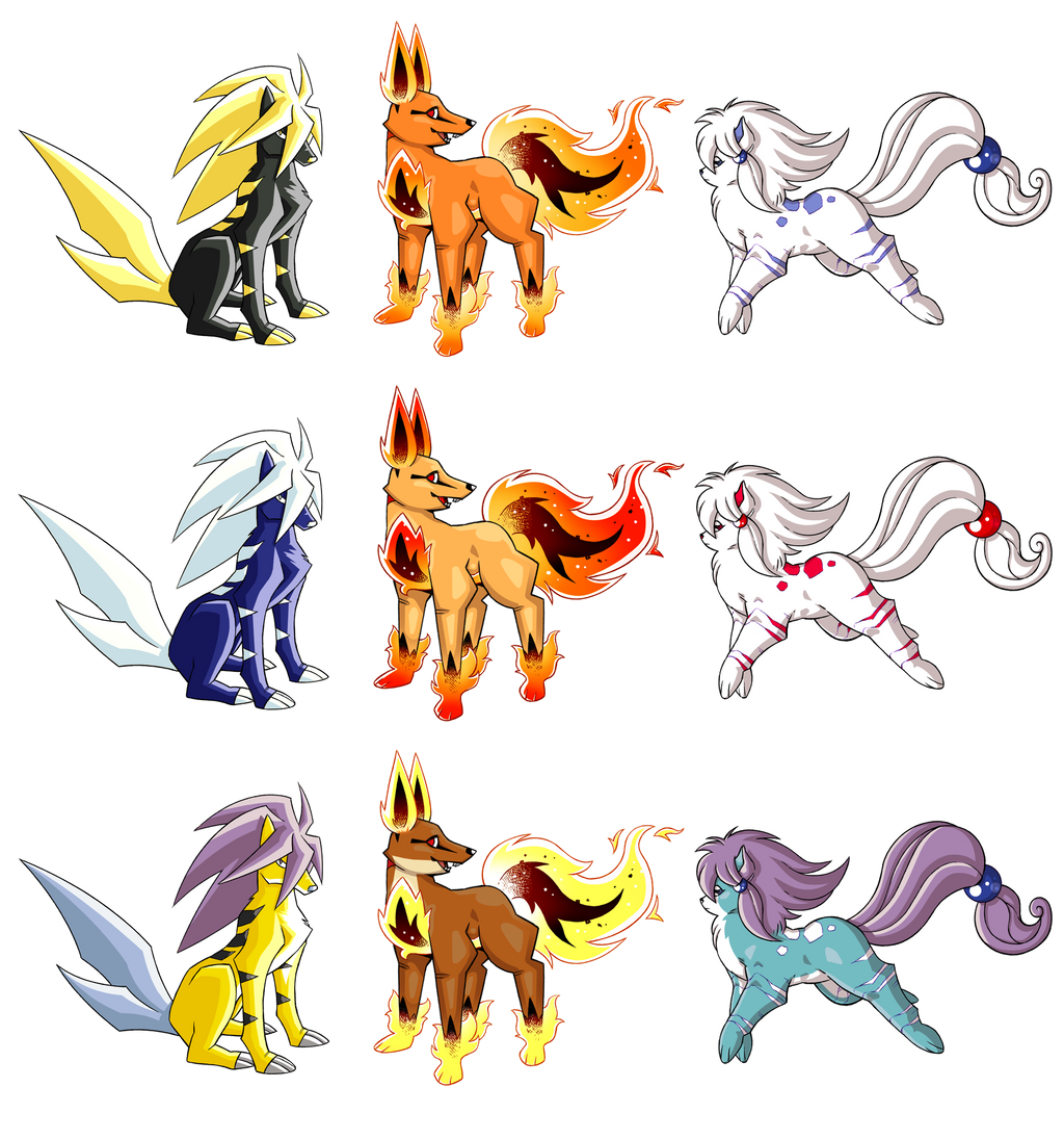 Pokemon Beta Cani Leggendari