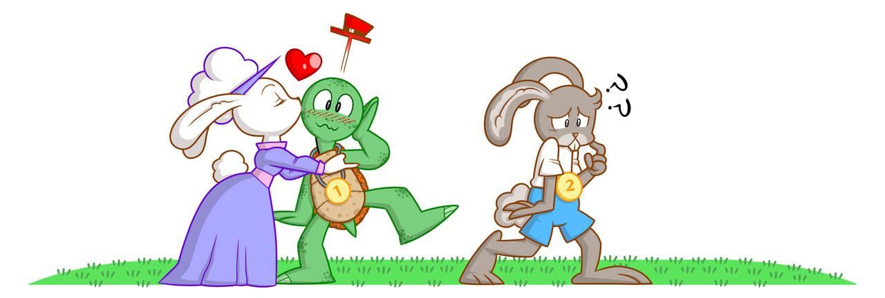 The hare and the tortoise