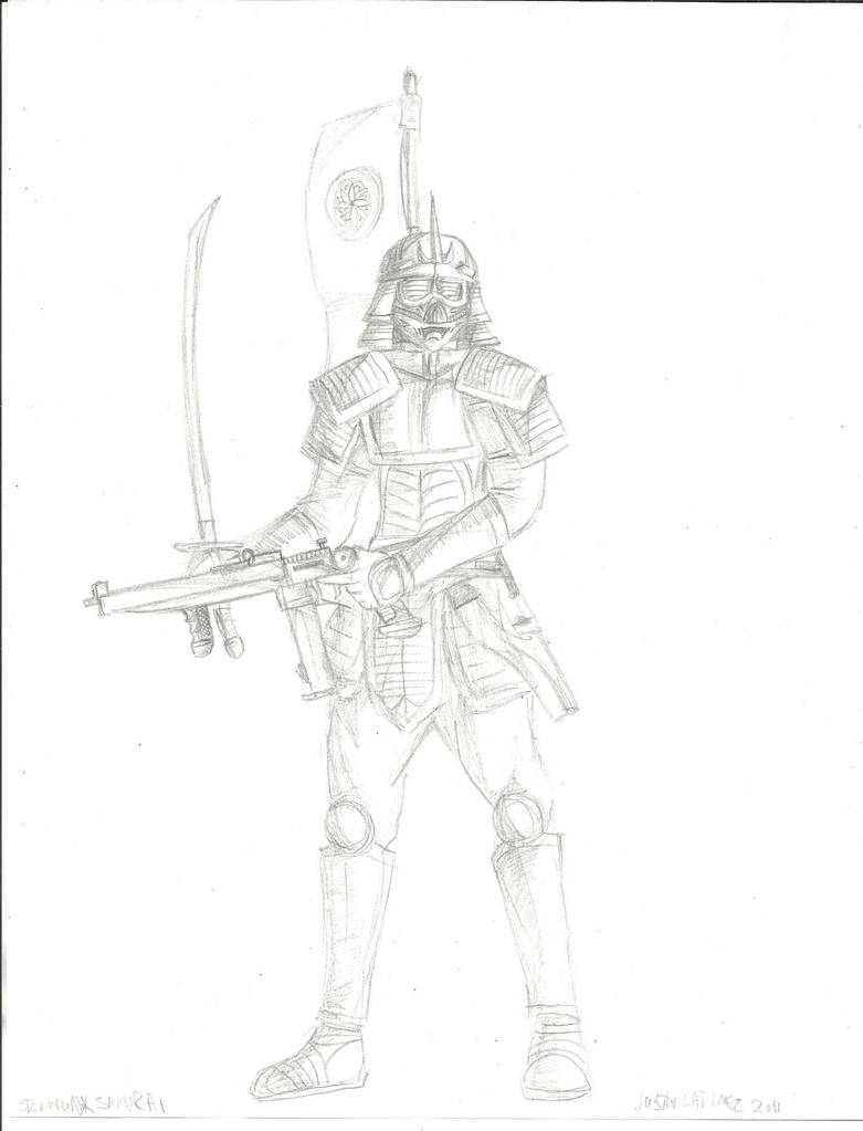 Samurai Gunner by Aneirin-Aryon on DeviantArt