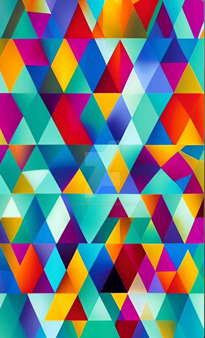 Abstract Triangles by cancri on DeviantArt