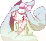 Kitata Pixel (a lil blood) ! by wrathberries