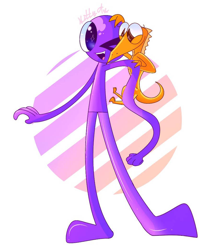 Purple x Orange💜🧡#rainbowfriendsanimation#purple#orange#animationsto