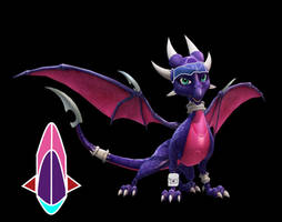 Sonic Riders Zero Gravity 2 Cynder with her EG