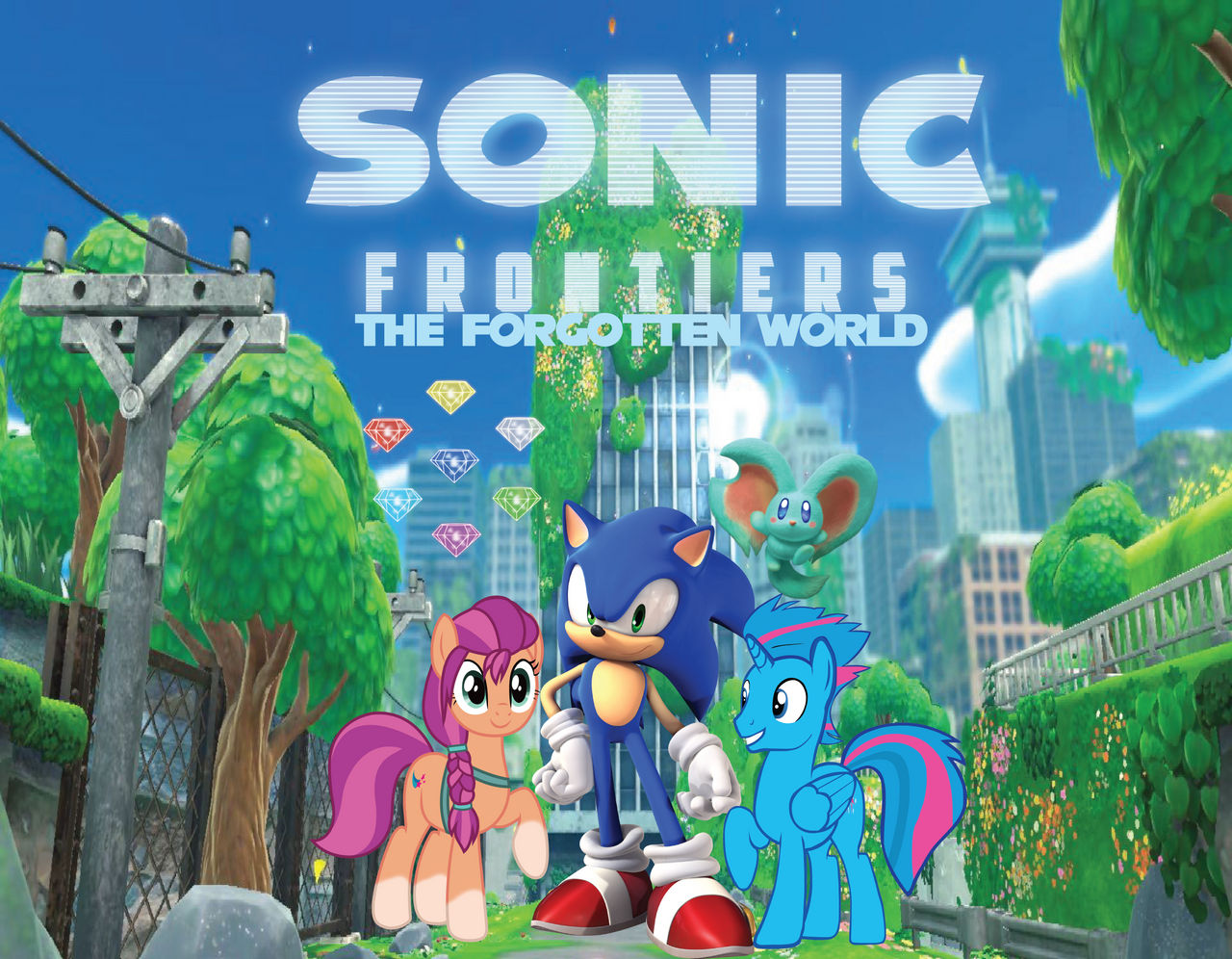 Sonic Frontiers The World 1 by SonicStreak5344 on DeviantArt